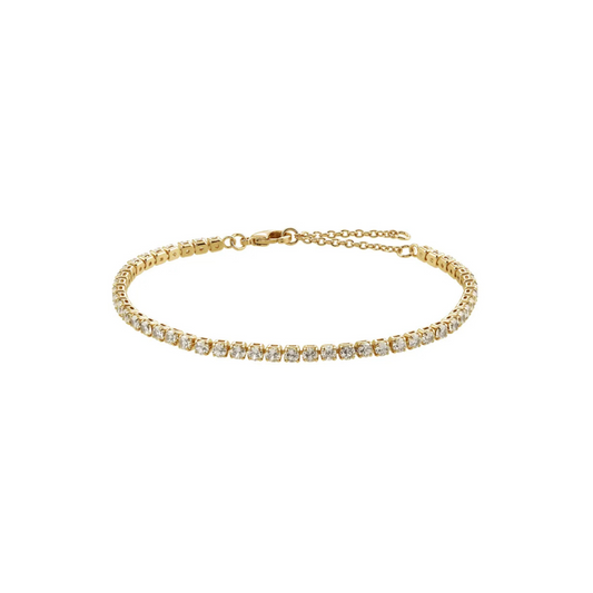 Armband Tennis | 18K vergoldet